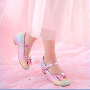 Girls'‎ Rainbow Mary Jane Shoes